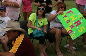 The Rea & Stacey cheersquad 