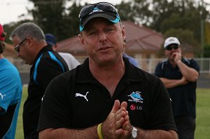 Ken Fitzgerald (Sharks Dev Sec) thanks the Nyngan Community & the Far West Academy of Sport for a fantastic weekend 