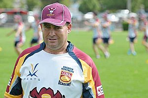 Peter Stevens, at Greater Northern Academy training in Tamworth on Sunday. Photo: Rob Chappel
