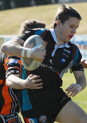 Andrew Mendes lived out a dream on Sunday when his last-second penalty shot secured the under 18s premiership for his Panthers team. Photo: ZENIO LAPKA