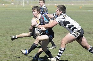 Luke Carpenter is one of ten Bathurst players that have been selected in the Country Rugby League Western Academy squad for 2010-11. Photo: CHRIS SEABROOK 