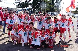 Valentine Eleebana  Red Devils 2007 U 15 Premiers 
