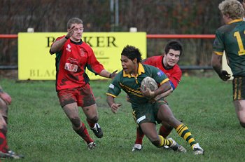 Chris Sandow too clever for the Wales U19's on last years ASSRL tour (Photo : ourfooty media)