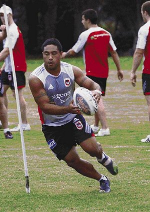 Daniel Fepuleai is hoping to force his way into the Dragons first-grade squad.