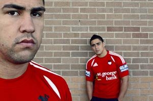 Ready to fire … the Dragons are looking to revive their season with the likes of new halfback Jamie Soward, left, and five-eighth Rangi Chase.