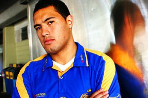 Feleti Mateo ... topping the list of the hottest young properties in the NRL