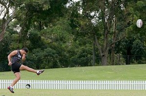 Issac Luke has adapted well to his new roles of hooker and goalkicker after making his NRL debut last year.