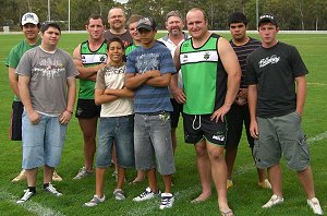 Josh Miller, Glen Buttriss and Michael Weyman.