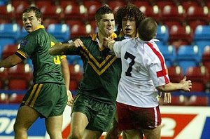 Joel in action for the Australian Schoolboys '06 (Photo : ourfooty media)