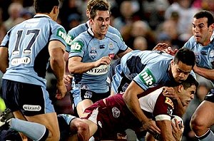 Mitchell Pearce NSW half back
