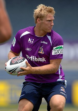 Aiden Tolman happy at the Melbourne Storm (PHOTO : SPORT the LIBRARY )
