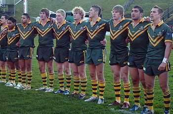 assrl team line up before the 1st test Dec '06