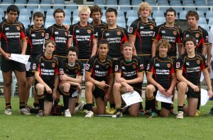 Illawarra SHS Chase Stanley Cup (u15) Team (photo : ourfootymedia) 