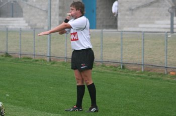 2010 Buckley Shield Grand Final action Hunter SHS v Westfields SHS (Photo's : ourfootymedia)