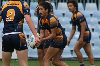 2010 Buckley Shield Grand Final action Hunter SHS v Westfields SHS (Photo's : ourfootymedia)