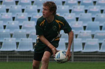 2010 Buckley Shield Grand Final action Hunter SHS v Westfields SHS (Photo's : ourfootymedia)
