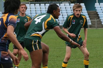 2010 Buckley Shield Grand Final action Hunter SHS v Westfields SHS (Photo's : ourfootymedia)