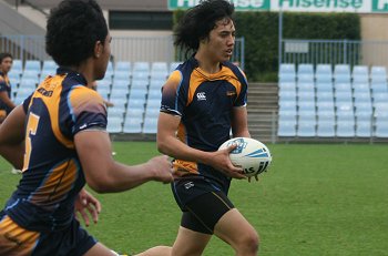 2010 Buckley Shield Grand Final action Hunter SHS v Westfields SHS (Photo's : ourfootymedia)