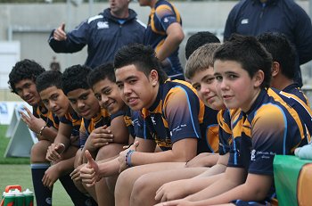 2010 Buckley Shield Grand Final action Hunter SHS v Westfields SHS (Photo's : ourfootymedia)