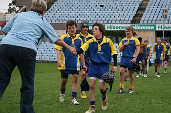 NSWPSSA CLASSIC SHIELD Grand Final Action Muswellbrook PS v Sth Wagga PS @ Shark Park (Photo : ourfootymedia)