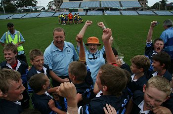 NSWPSSA CLASSIC SHIELD Grand Final Action Muswellbrook PS v Sth Wagga PS @ Shark Park (Photo : ourfootymedia)