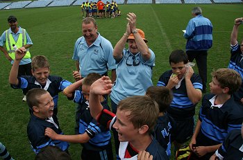 NSWPSSA CLASSIC SHIELD Grand Final Action Muswellbrook PS v Sth Wagga PS @ Shark Park (Photo : ourfootymedia)