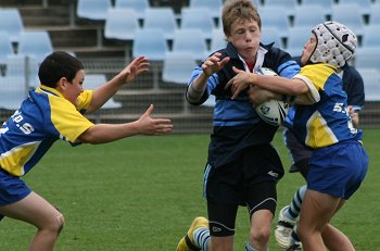 NSWPSSA CLASSIC SHIELD Grand Final Action Muswellbrook PS v Sth Wagga PS @ Shark Park (Photo : ourfootymedia)