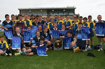 Muswellbrook & Sth Wagga Wagga PS after the Classic Sheild Grand Final @ Sharl Park (Photo's : Steve Montgomery / OurFootyTeam.com) 