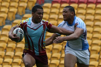 Moseses Fotuaika - 2010 ARL SCHOOLBOYS CUP - Grand Final - Keebra Park v The Hills @ SunCorp Stadium (Photo : ourfootymedia)
