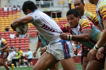 2010 ARL SCHOOLBOYS CUP - Grand Final - Keebra Park v The Hills @ SunCorp Stadium (Photo : ourfootymedia)