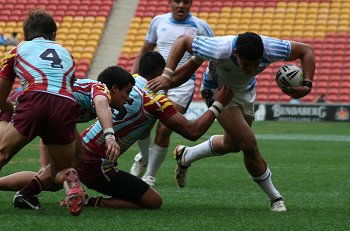 2010 ARL SCHOOLBOYS CUP - Grand Final - Keebra Park v The Hills @ SunCorp Stadium (Photo : ourfootymedia)