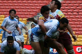2010 ARL SCHOOLBOYS CUP - Grand Final - Keebra Park v The Hills @ SunCorp Stadium (Photo : ourfootymedia)