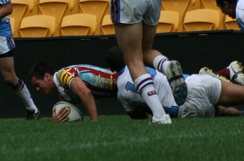 2010 ARL SCHOOLBOYS CUP - Grand Final - Keebra Park v The Hills @ SunCorp Stadium (Photo : ourfootymedia)