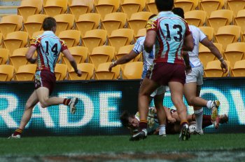 2010 ARL SCHOOLBOYS CUP - Grand Final - Keebra Park v The Hills @ SunCorp Stadium (Photo : ourfootymedia)