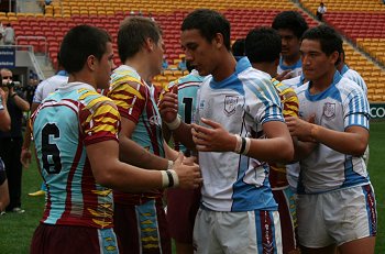 2010 ARL SCHOOLBOYS CUP - Grand Final - Keebra Park v The Hills @ SunCorp Stadium (Photo : ourfootymedia)