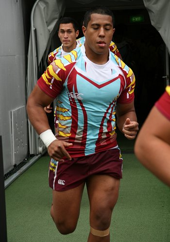 Moseses Fotuaika - 2010 ARL SCHOOLBOYS CUP - Grand Final - Keebra Park v The Hills @ SunCorp Stadium (Photo : ourfootymedia)
