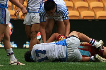 2010 ARL SCHOOLBOYS CUP - Grand Final - Keebra Park v The Hills @ SunCorp Stadium (Photo : ourfootymedia)