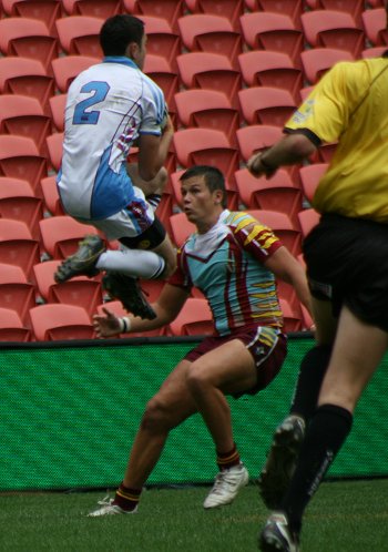Justin Horo - 2010 ARL SCHOOLBOYS CUP - Grand Final - Keebra Park v The Hills @ SunCorp Stadium (Photo : ourfootymedia)