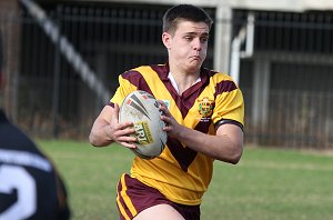 ARL Schoolboys Cup - Holy Cross Catholic College v Illawarra SHS action @St Marys Stadium (Photo : JOHN / OurFootyMedia)