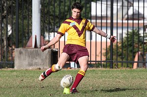ARL Schoolboys Cup - Holy Cross Catholic College v Illawarra SHS action @St Marys Stadium (Photo : JOHN / OurFootyMedia)