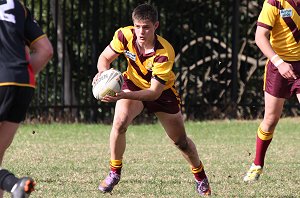 ARL Schoolboys Cup - Holy Cross Catholic College v Illawarra SHS action @St Marys Stadium (Photo : JOHN / OurFootyMedia)
