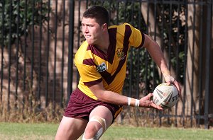 ARL Schoolboys Cup - Holy Cross Catholic College v Illawarra SHS action @St Marys Stadium (Photo : JOHN / OurFootyMedia)