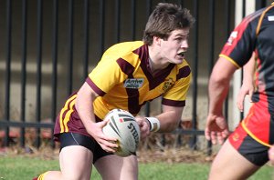 ARL Schoolboys Cup - Holy Cross Catholic College v Illawarra SHS action @St Marys Stadium (Photo : JOHN / OurFootyMedia)