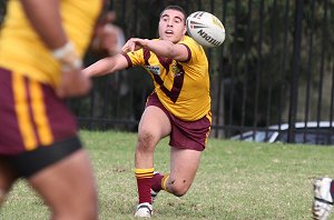 ARL Schoolboys Cup - Holy Cross Catholic College v Illawarra SHS action @St Marys Stadium (Photo : JOHN / OurFootyMedia)