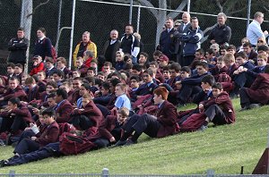 ARL Schoolboys Cup - Holy Cross Catholic College v Illawarra SHS action @St Marys Stadium (Photo : JOHN / OurFootyMedia)