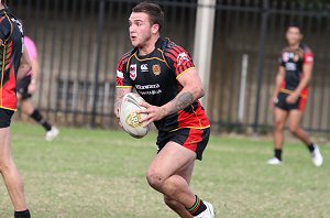 ARL Schoolboys Cup - Holy Cross Catholic College v Illawarra SHS action @St Marys Stadium (Photo : JOHN / OurFootyMedia)