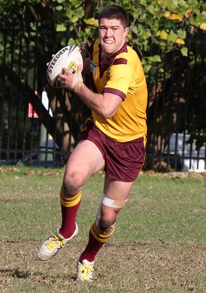 ARL Schoolboys Cup - Holy Cross Catholic College v Illawarra SHS action @St Marys Stadium (Photo : JOHN / OurFootyMedia)