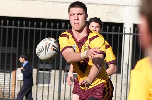 ARL Schoolboys Cup - Holy Cross Catholic College v Illawarra SHS action @St Marys Stadium (Photo : JOHN / OurFootyMedia)