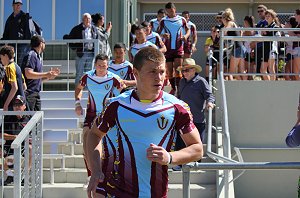 Australian Schoolboy Jai ARROW leads the Keebra boyz into the gio Schoolboys Cup semi final 