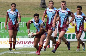 gio Schoolboys Cup 2nd semi final action Endeavour SHS v Keebra Park 